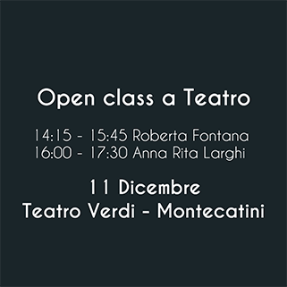 Stage danza moderna Teatro Verdi Montecatini